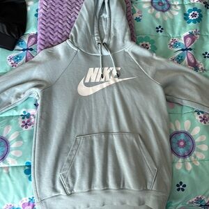 Women’s blue Nike hoodie